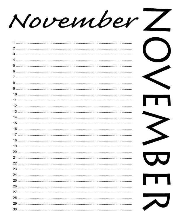 november